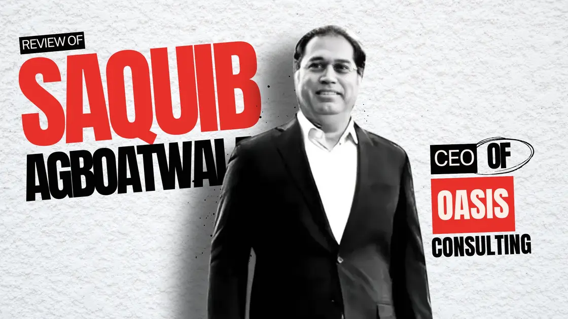 Testimonial From SAQUIB AGBOATWALA (CEO)
OASIS CONSULTING